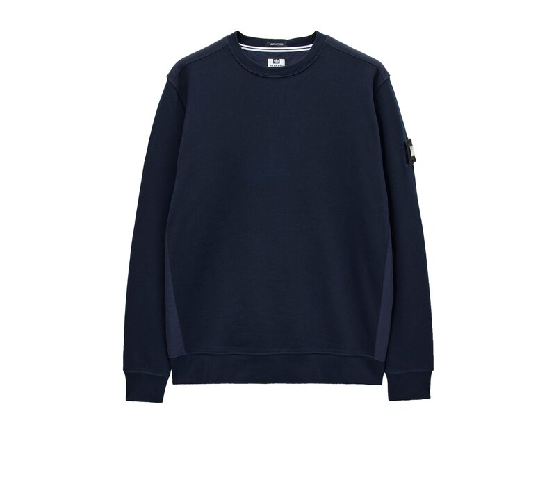 Weekend Offender F Bomb crew neck sweatshirt Navy