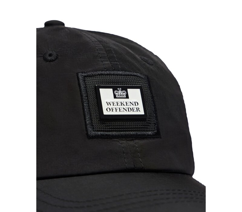 Weekend Offender Natadola nylon parachute cap Black
