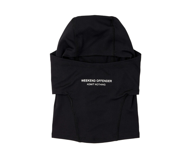 Weekend Offender full face Balaclava hat Black