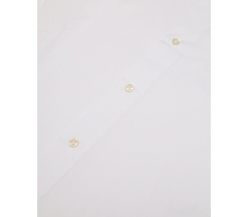 Aquascutum Active button down Oxford cotton long sleeve shirt White