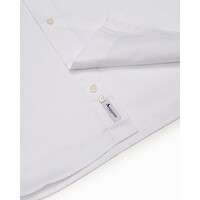Aquascutum Active button down Oxford cotton long sleeve shirt White
