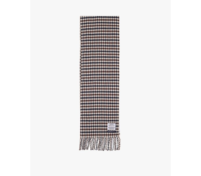 Aquascutum wool icon club check scarf
