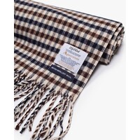 Aquascutum wool icon club check scarf