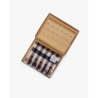 Aquascutum wool icon macro club check scarf