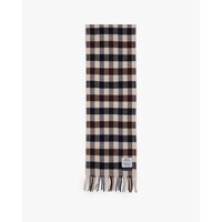 Aquascutum wool icon macro club check scarf