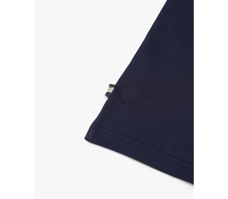 Aquascutum Active big logo t-shirt Navy