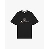 Aquascutum Aquascutum Active big logo t-shirt Black
