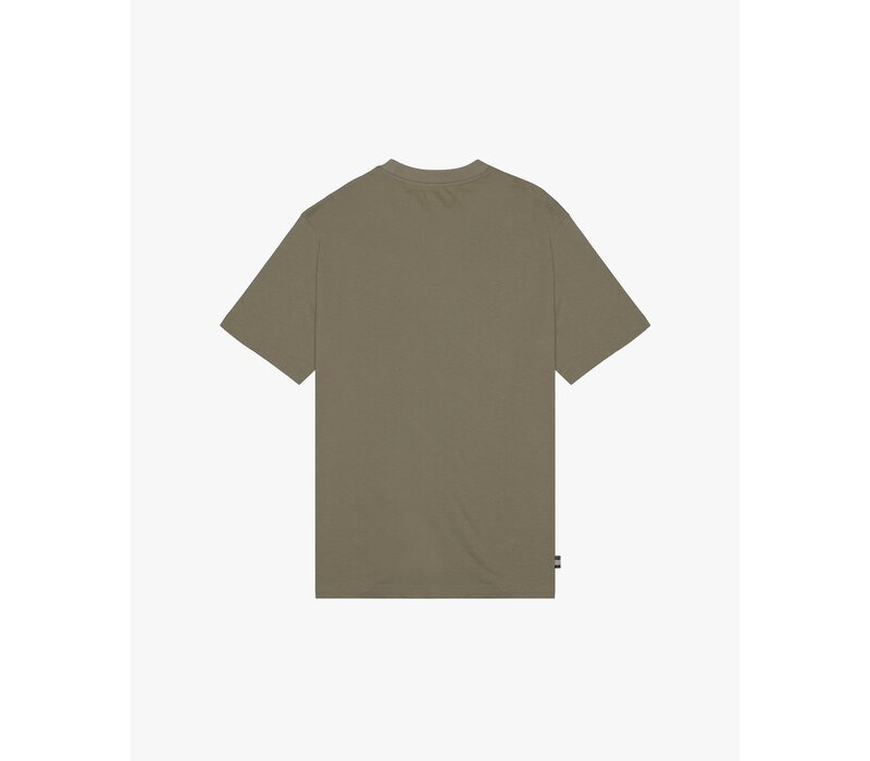 Aquascutum Active big logo t-shirt Army Green