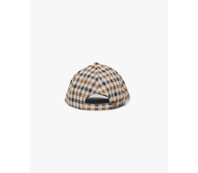 Aquascutum Active iconic club check baseball cap