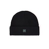 Weekend Offender Weekend Offender Kettama rib knit beanie hat Black