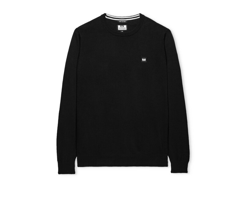 Weekend Offender Solace crew neck knit jumper Black