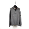 Stone Island Stone Island grey wool quarter neck knit XL