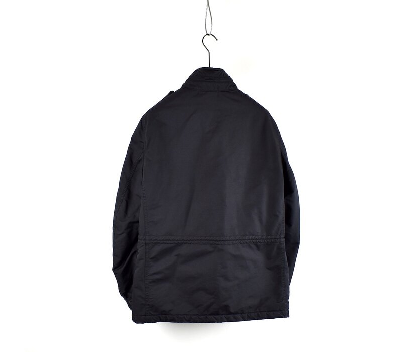 Stone Island black david-tc field jacket XL