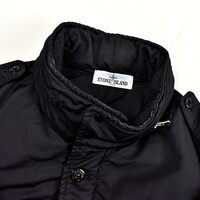 Stone Island black david-tc field jacket XL