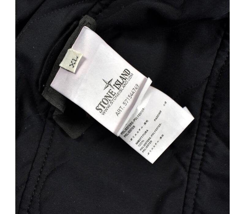 Stone Island black david-tc field jacket XL