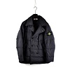Stone Island Stone Island black cotton nylon ripstop down double breasted jacket XL