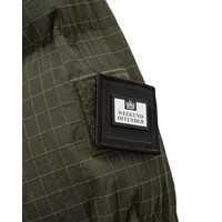 Weekend Offender Lombardo Primaloft lined puffer parka Black Forrest Green