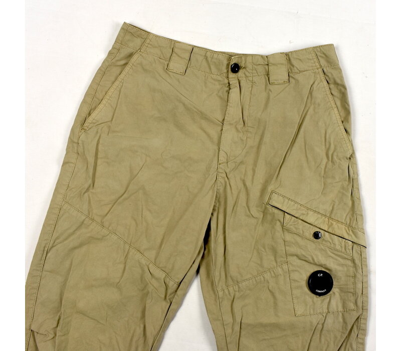 C.P. Company beige garment dyed cotton lens pocket cargo pants 46