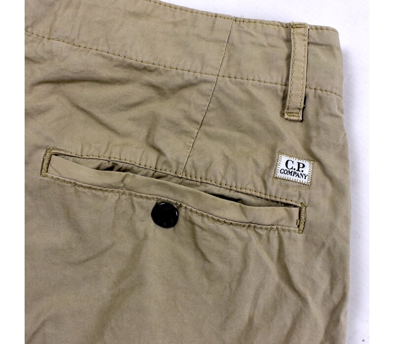 C.P. Company beige garment dyed cotton lens pocket cargo pants 46