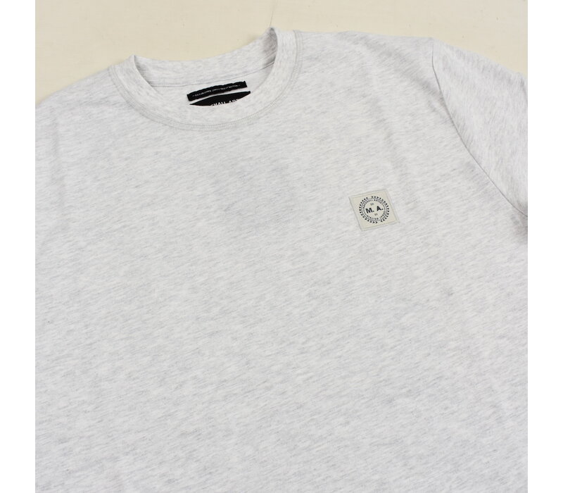 Marshall Artist foundation ss t-shirt Snow Marl Grey