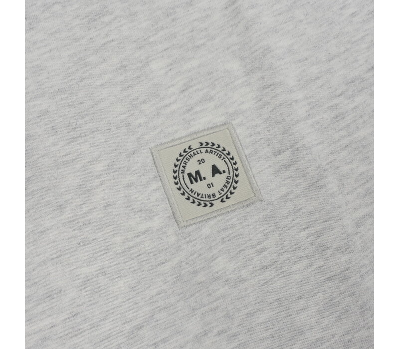 Marshall Artist foundation ss t-shirt Snow Marl Grey