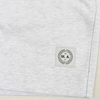 Marshall Artist foundation fleece short Snow Marl Grey