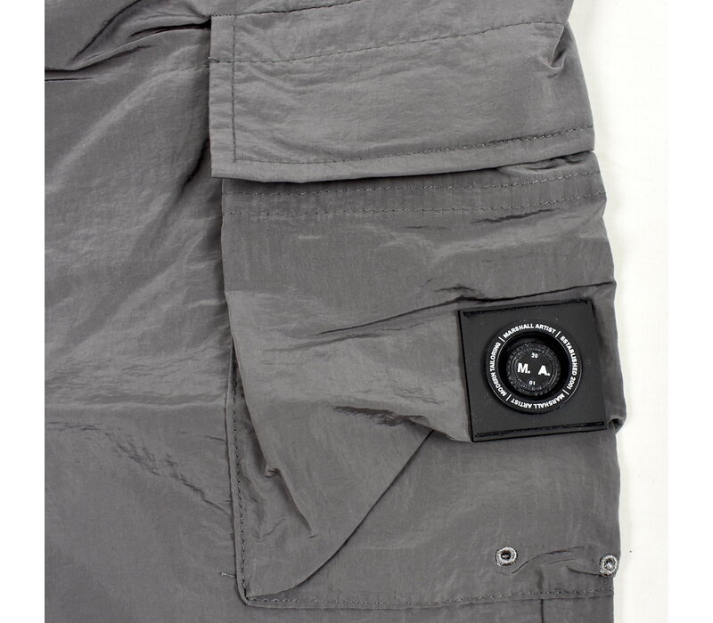 Marshall Artist Carico nylon cargo swimshort Volcanic Grey