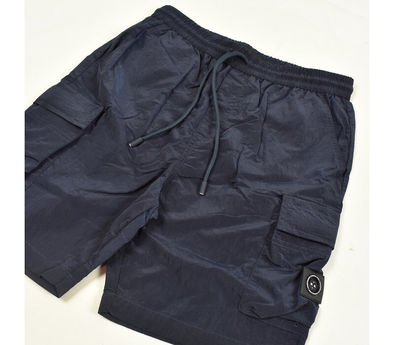 Marshall Artist Carico nylon cargo swimshort Navy