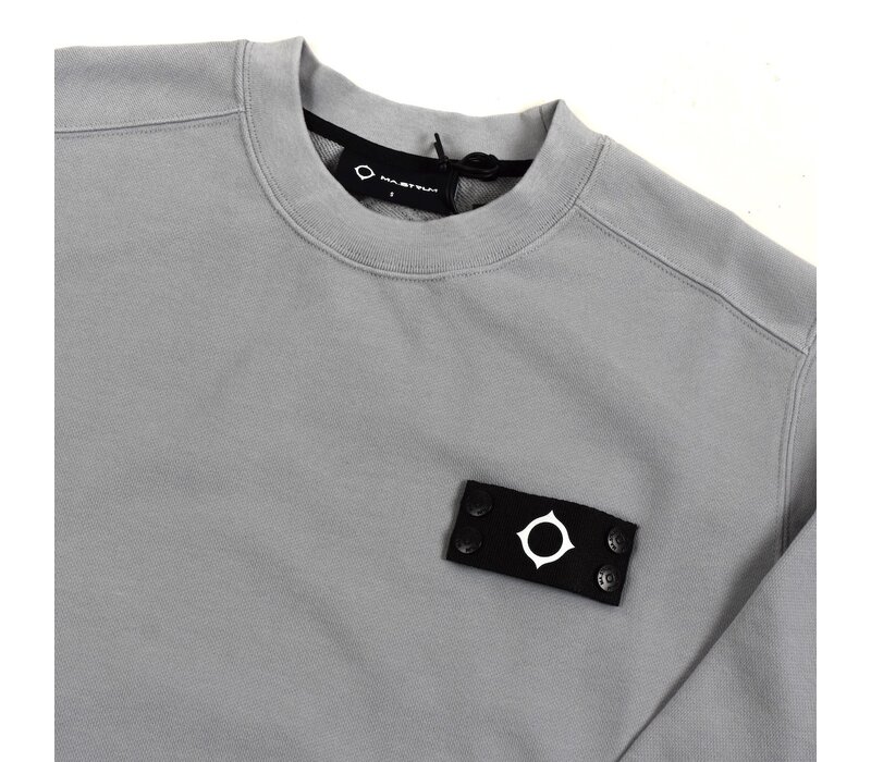 MA.STRUM neo crew sweat Battleship Grey
