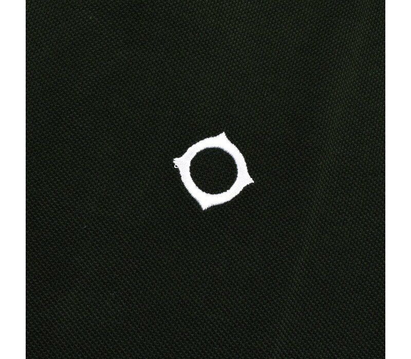 MA.STRUM SS pique polo Oil Slick Green