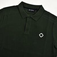 MA.STRUM SS pique polo Oil Slick Green