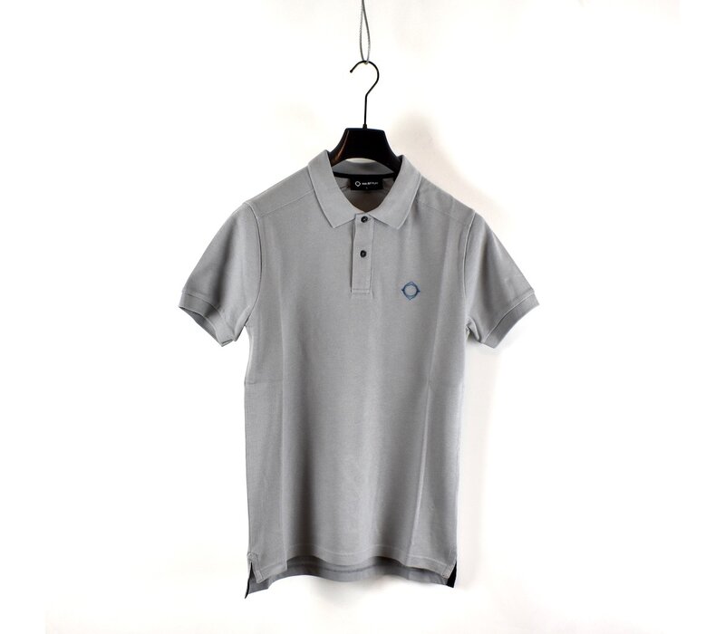 MA.STRUM SS pique polo Battleship Grey