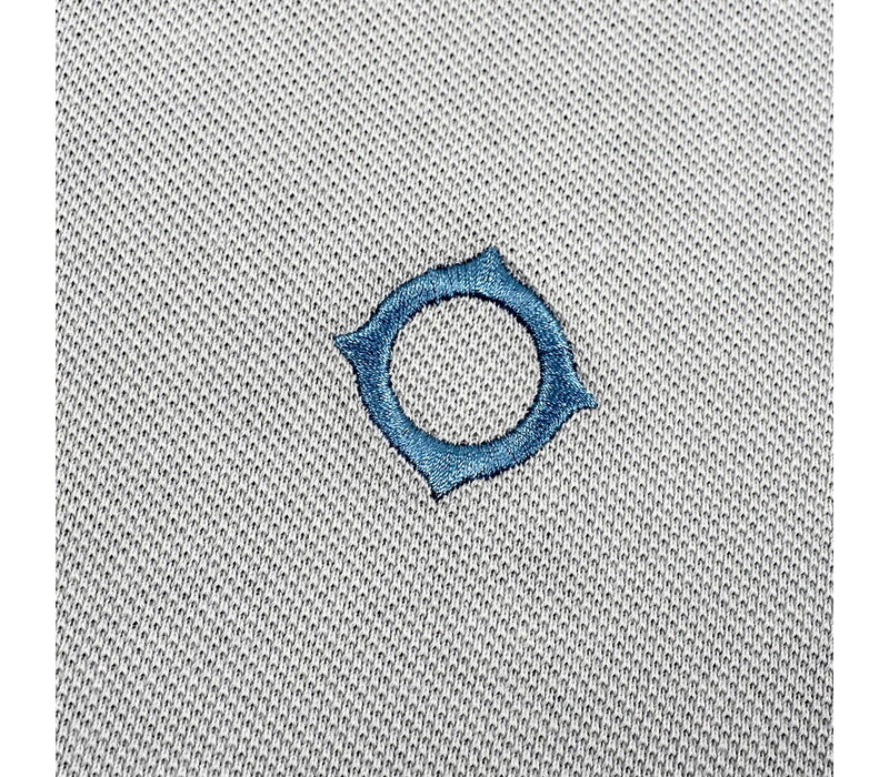 MA.STRUM SS pique polo Battleship Grey