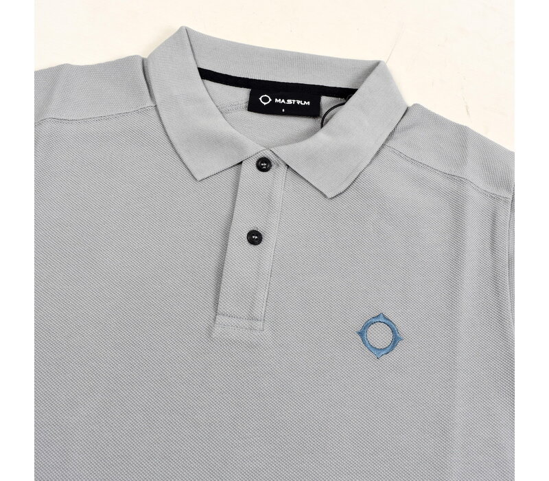 MA.STRUM SS pique polo Battleship Grey