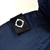 MA.STRUM full zip hooded spotter parka jacket Ink Navy