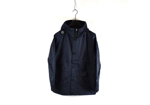 MA.STRUM MA.STRUM full zip hooded spotter parka jacket Ink Navy