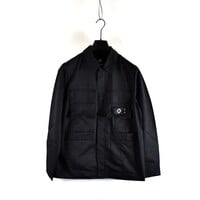 MA.STRUM collared delta l1 jacket Jet Black
