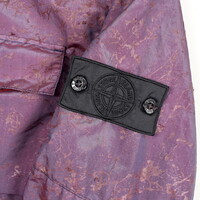 Stone Island shadow project purple nylon metal spider watro hooded jacket S