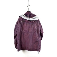 Stone Island shadow project purple nylon metal spider watro hooded jacket S