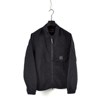 Marshall Artist Carico nylon full zip overshirt Black