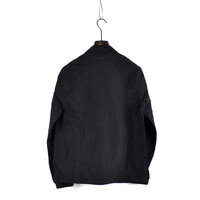 Marshall Artist Carico nylon full zip overshirt Black