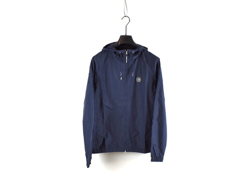Marshall Artist Marshall Artist Fairfax nylon full zip hooded jacket Navy