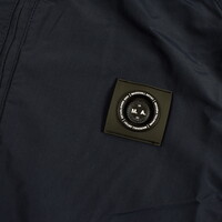 Marshall Artist Fairfax nylon full zip hooded jacket Navy