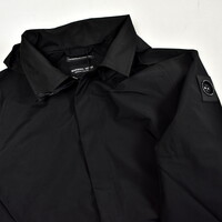 Marshall Artist bonded polyester liteshell Brunswick trench coat Black