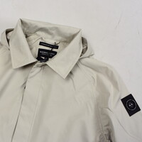 Marshall Artist bonded polyester liteshell Brunswick trench coat Stone