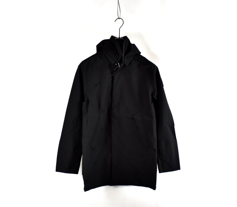 Marshall Artist bonded polyester liteshell Brunswick trench coat Black