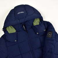 Marshall Artist Yukon hooded bubble jacket Navy