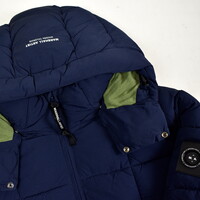 Marshall Artist Yukon hooded bubble jacket Navy