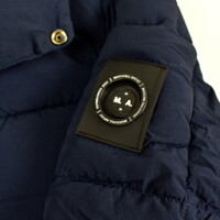 Marshall Artist Yukon hooded bubble jacket Navy