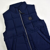 Marshall Artist Capilano bubble vest Navy